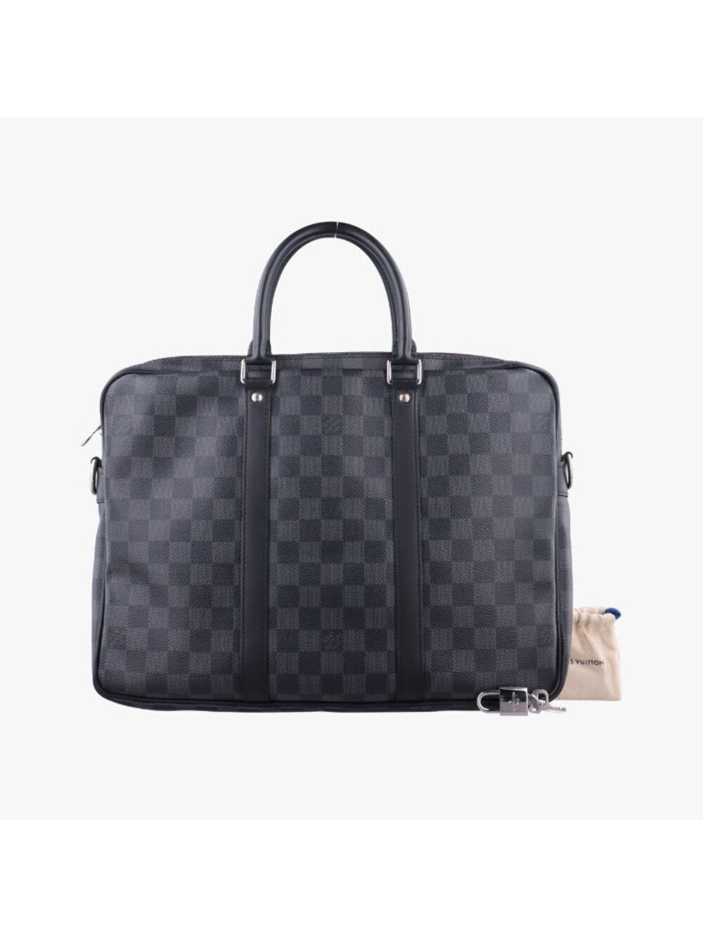 Louis Vuitton Porte Documents Voyage PM Noir Damier Graphite